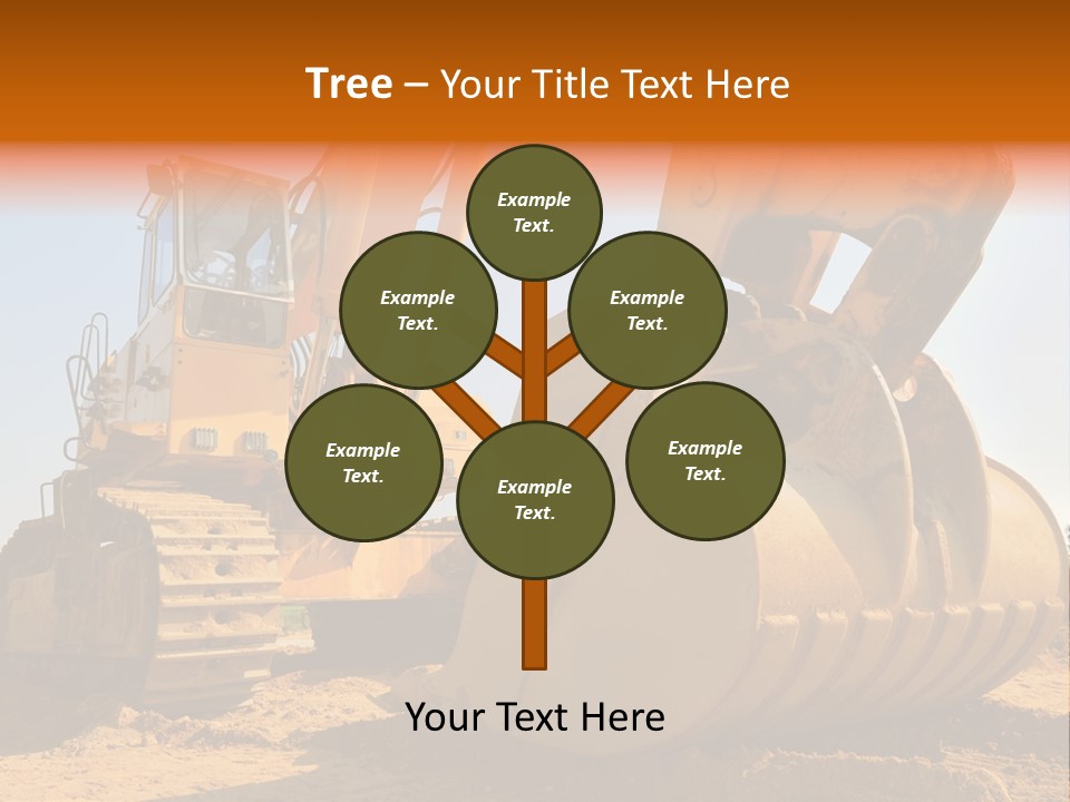 Heavy Steel Yellow PowerPoint Template