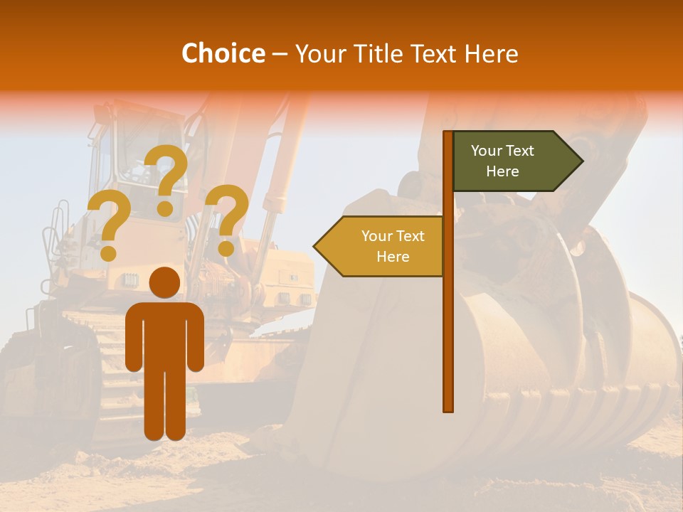 Heavy Steel Yellow PowerPoint Template