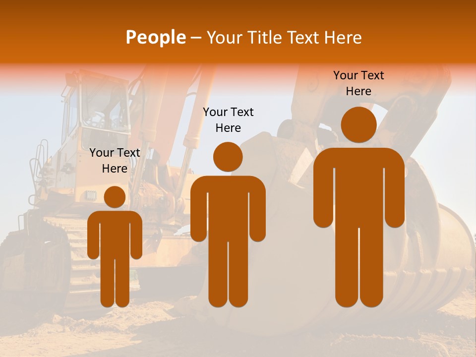 Heavy Steel Yellow PowerPoint Template