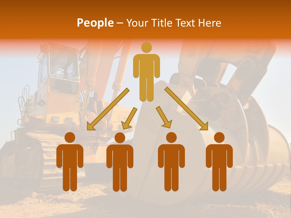 Heavy Steel Yellow PowerPoint Template