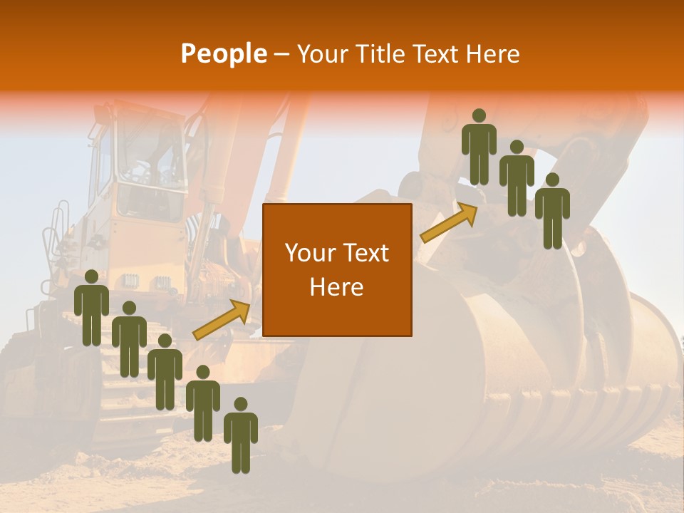 Heavy Steel Yellow PowerPoint Template