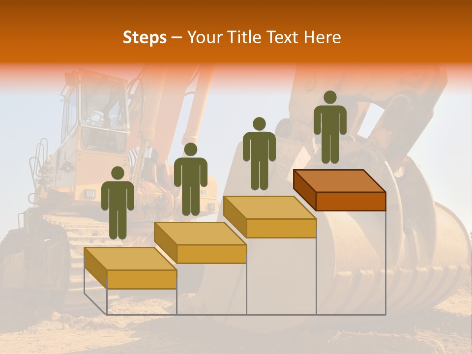 Heavy Steel Yellow PowerPoint Template