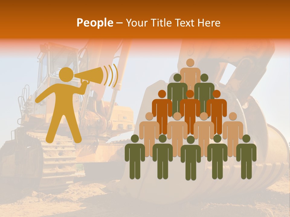 Heavy Steel Yellow PowerPoint Template