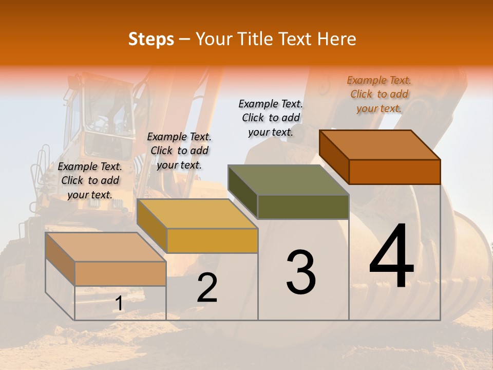 Heavy Steel Yellow PowerPoint Template