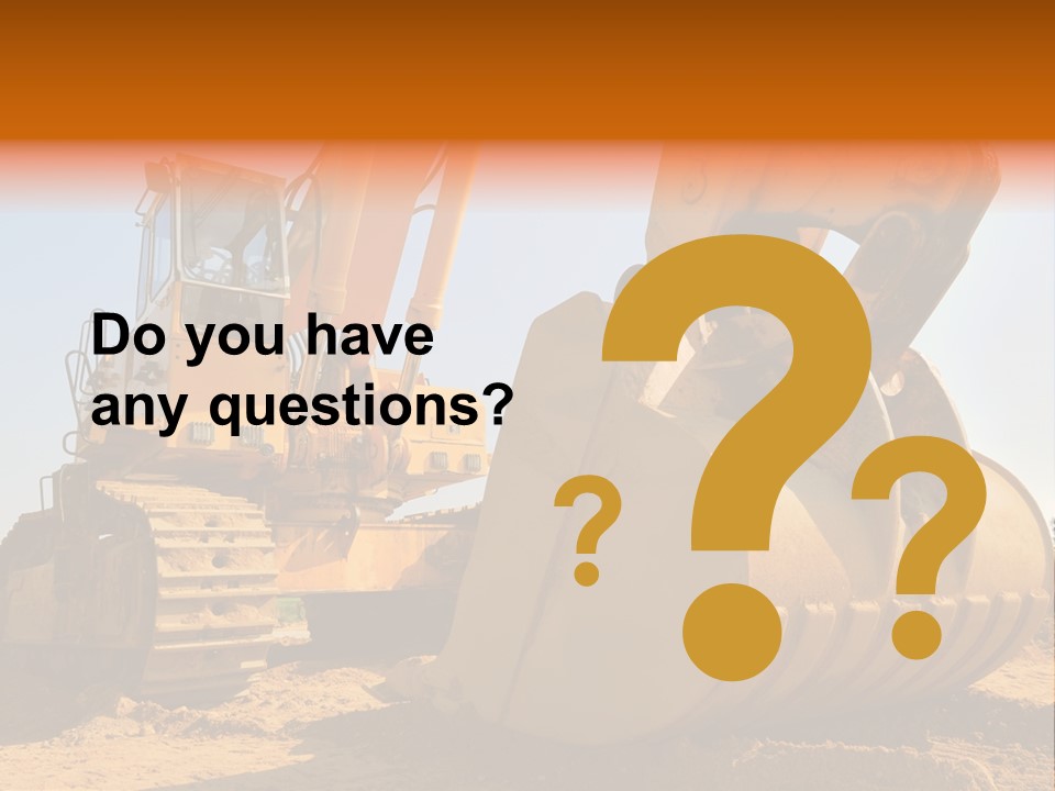 Heavy Steel Yellow PowerPoint Template