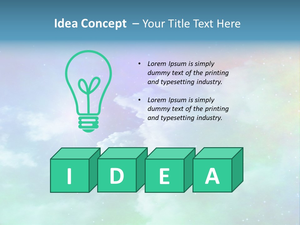 Galaxy Outer Astronomy PowerPoint Template