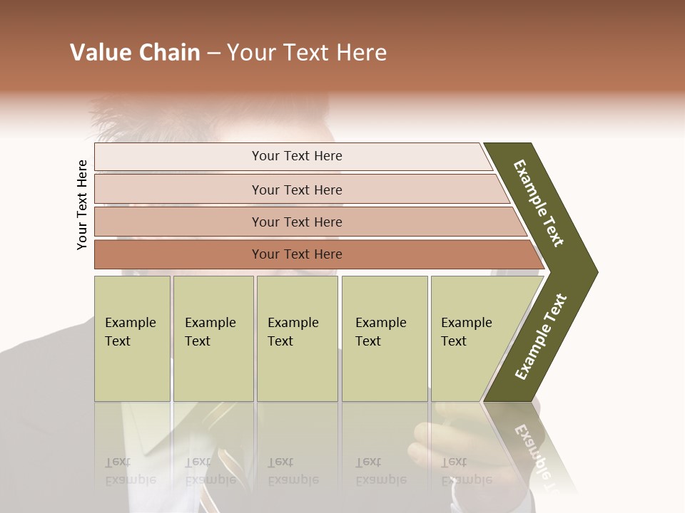 Dressed Aggressive Handsome PowerPoint Template