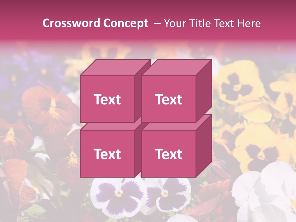 Plant Colored Gardening PowerPoint Template