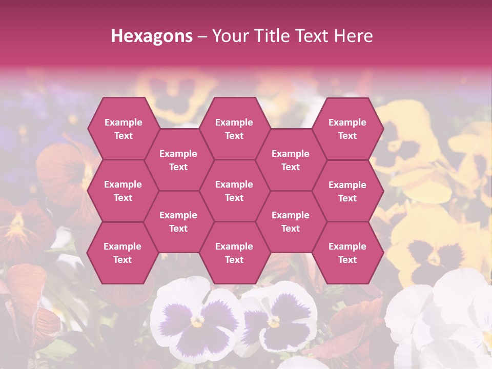 Plant Colored Gardening PowerPoint Template