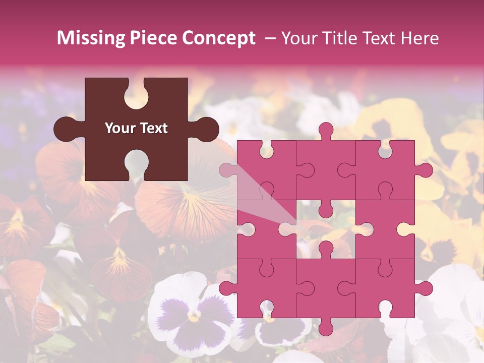 Plant Colored Gardening PowerPoint Template