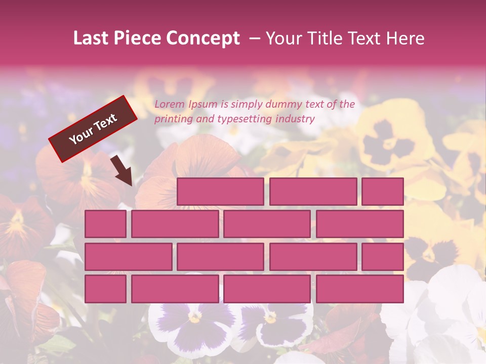 Plant Colored Gardening PowerPoint Template