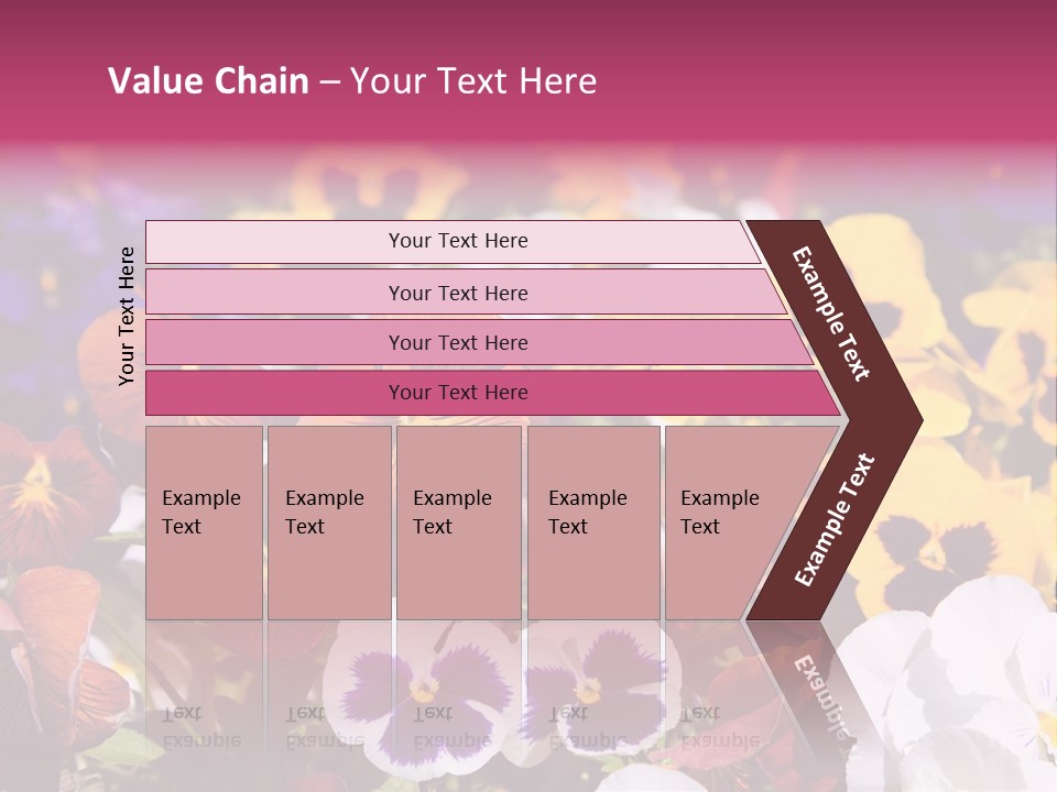 Plant Colored Gardening PowerPoint Template