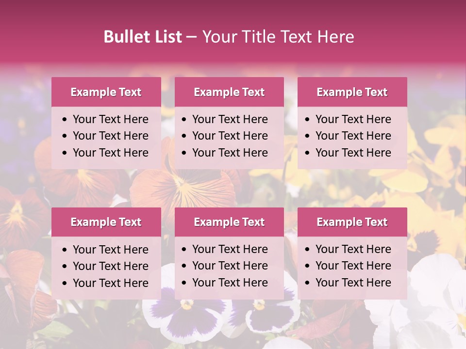 Plant Colored Gardening PowerPoint Template