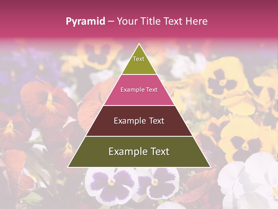 Plant Colored Gardening PowerPoint Template