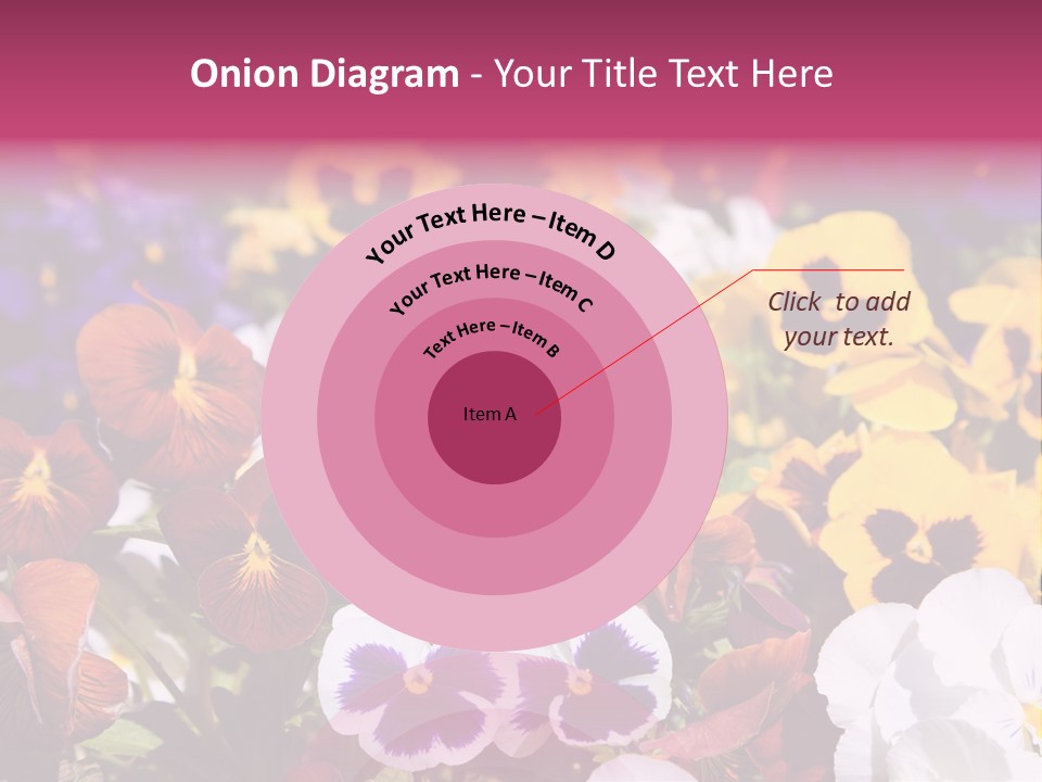 Plant Colored Gardening PowerPoint Template