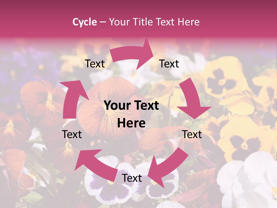 Plant Colored Gardening PowerPoint Template