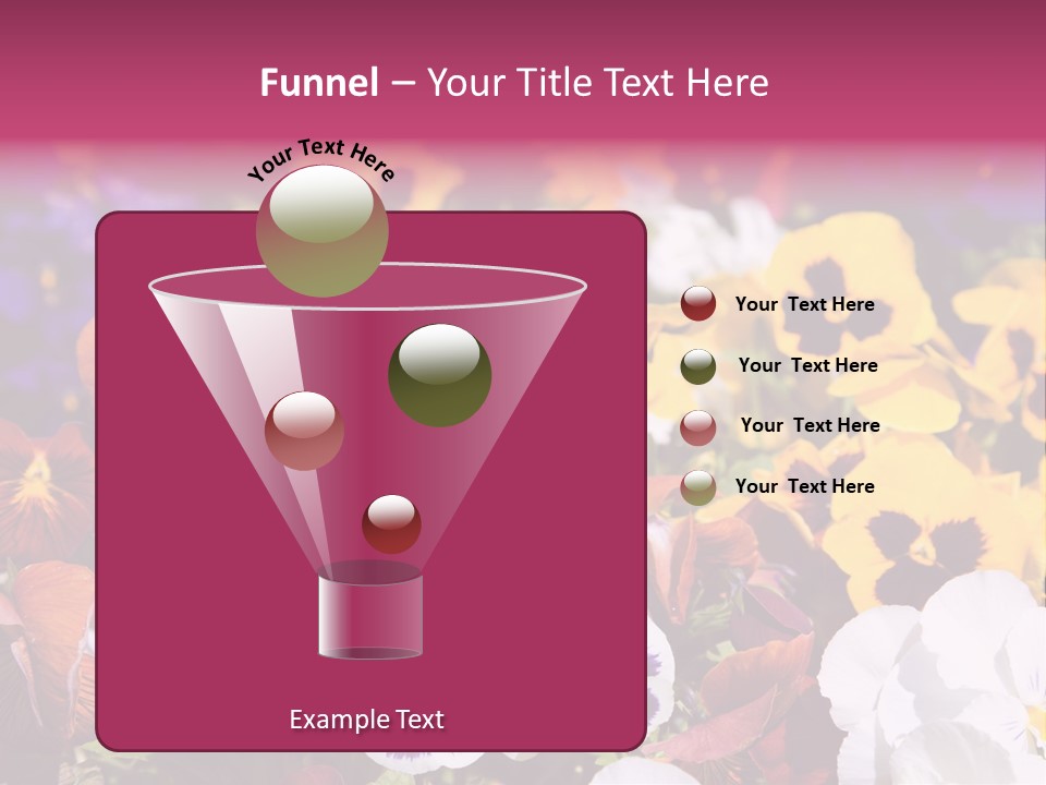 Plant Colored Gardening PowerPoint Template