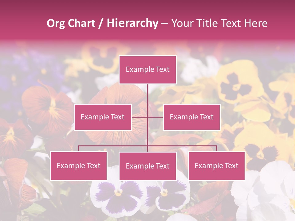 Plant Colored Gardening PowerPoint Template