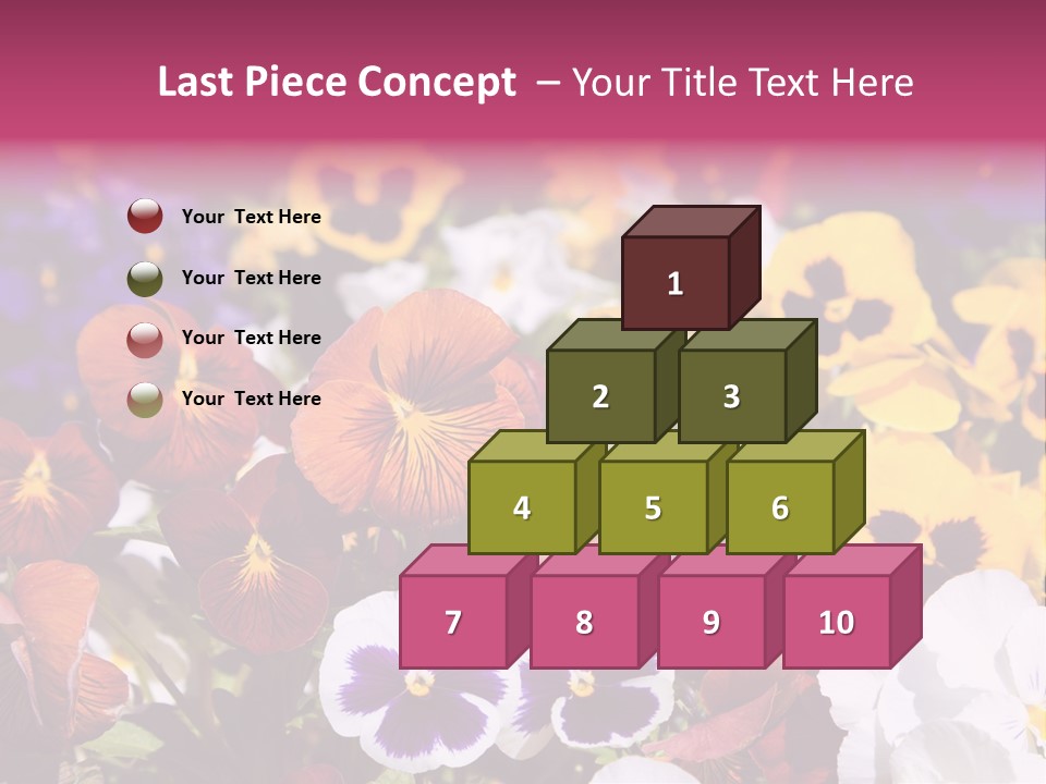Plant Colored Gardening PowerPoint Template