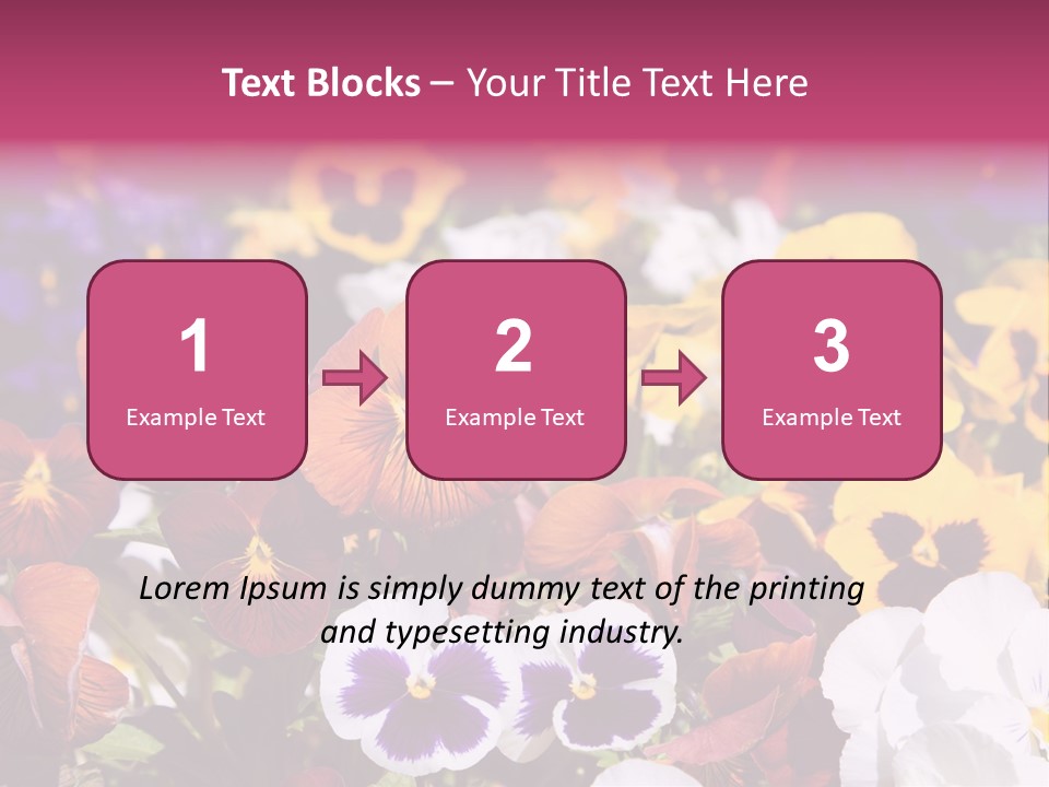 Plant Colored Gardening PowerPoint Template