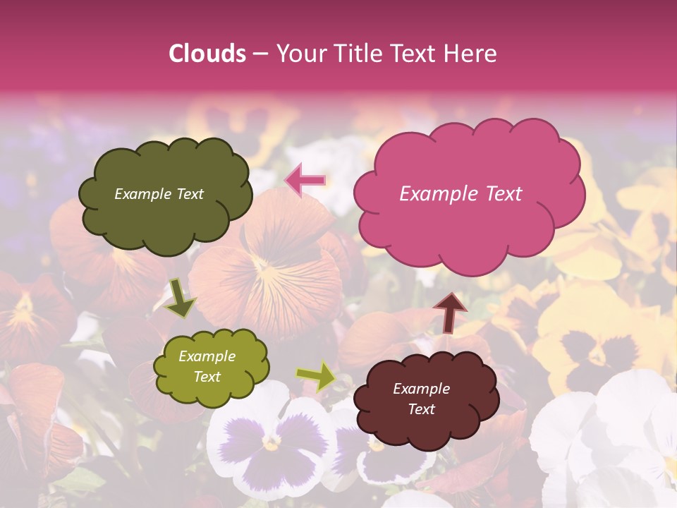 Plant Colored Gardening PowerPoint Template