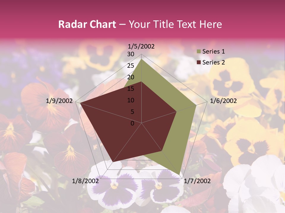Plant Colored Gardening PowerPoint Template