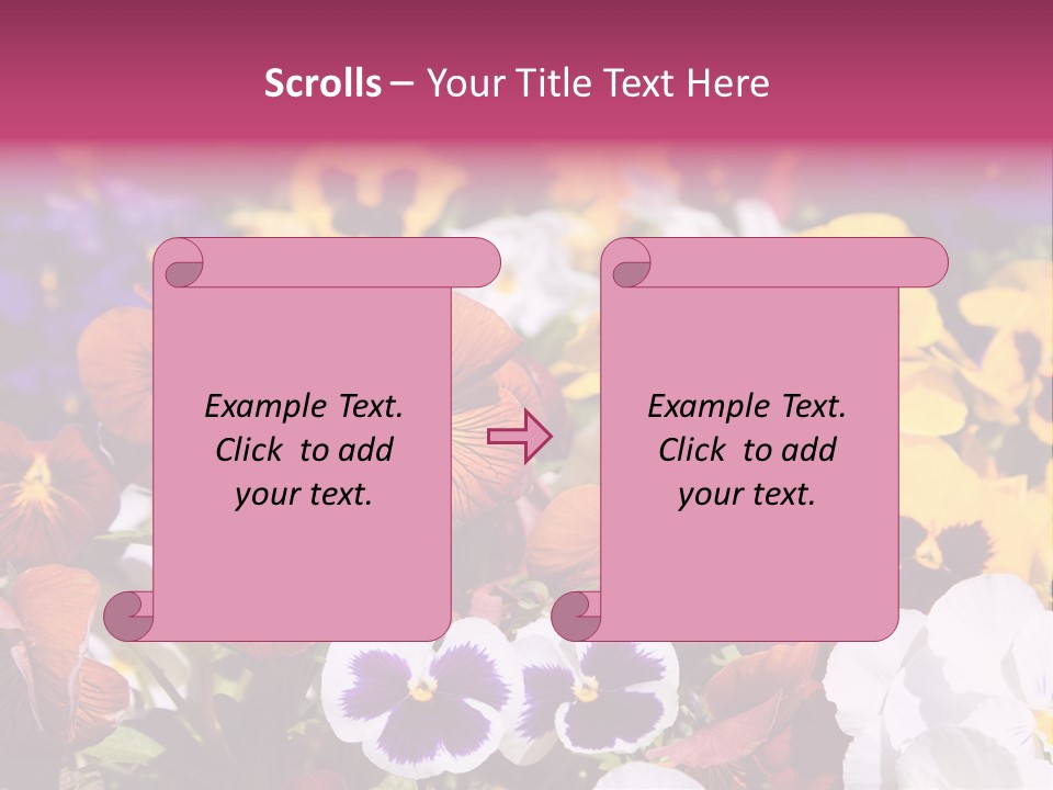 Plant Colored Gardening PowerPoint Template