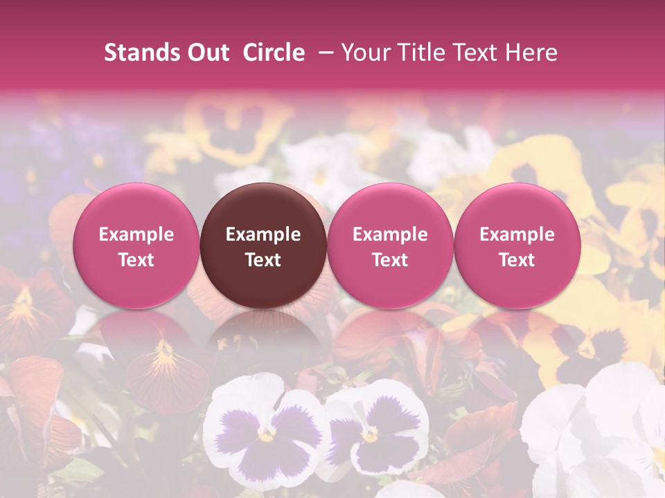 Plant Colored Gardening PowerPoint Template