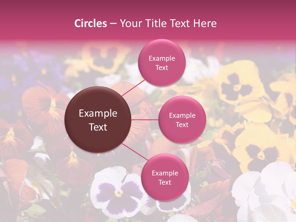 Plant Colored Gardening PowerPoint Template