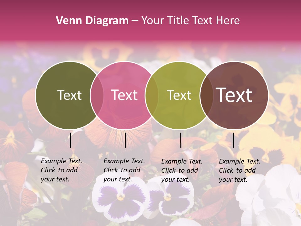 Plant Colored Gardening PowerPoint Template