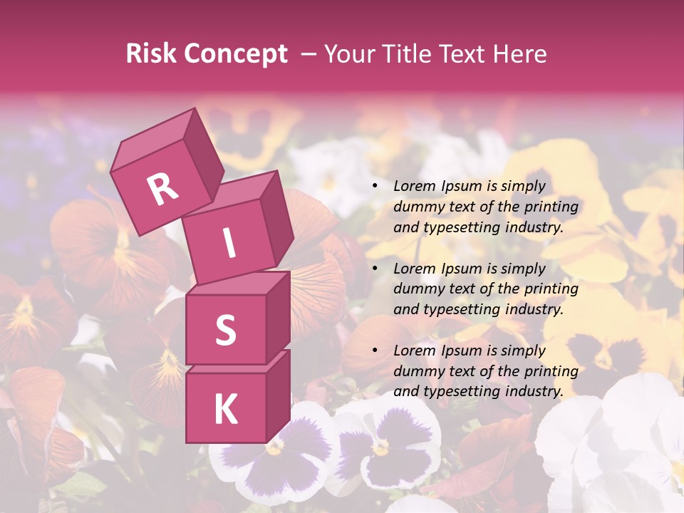 Plant Colored Gardening PowerPoint Template