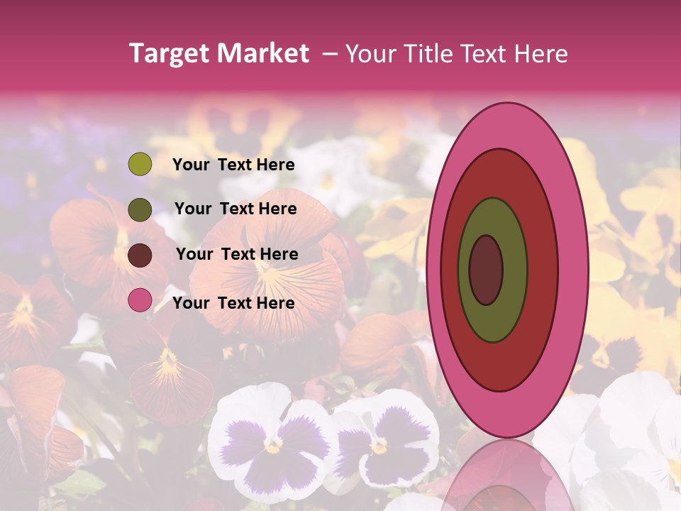 Plant Colored Gardening PowerPoint Template