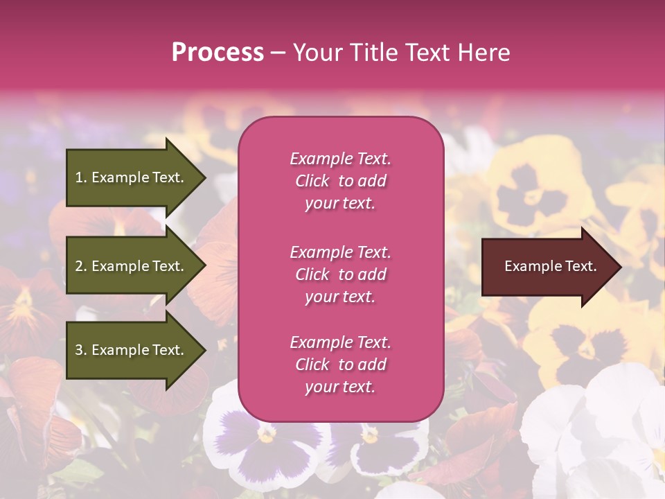 Plant Colored Gardening PowerPoint Template
