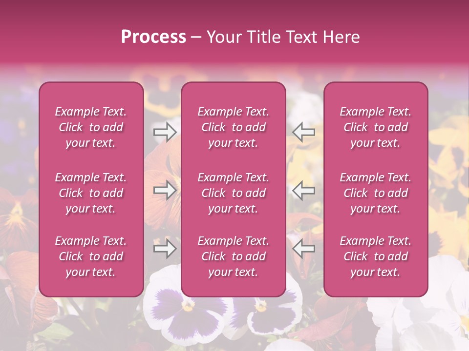 Plant Colored Gardening PowerPoint Template