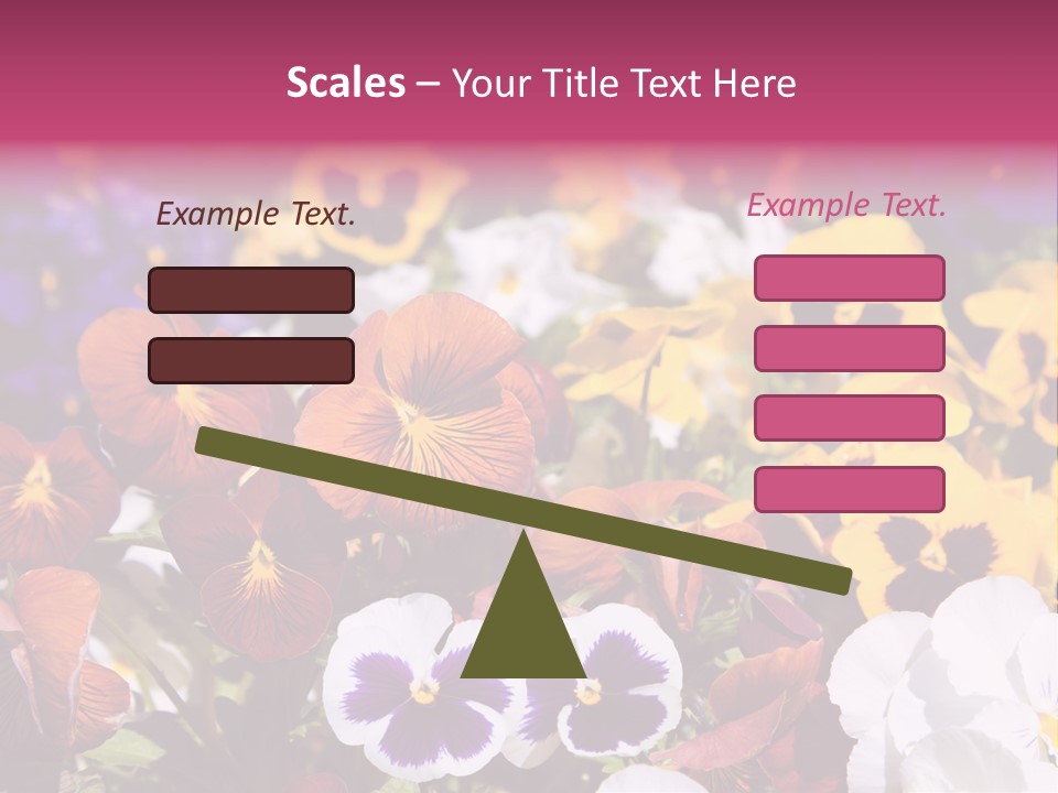 Plant Colored Gardening PowerPoint Template