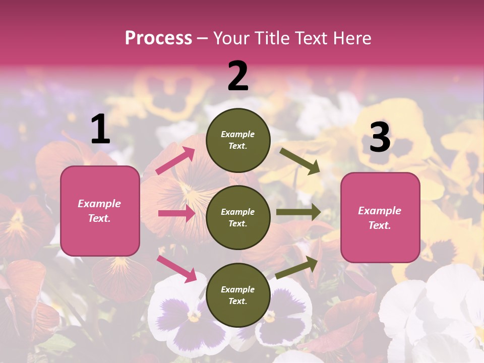 Plant Colored Gardening PowerPoint Template