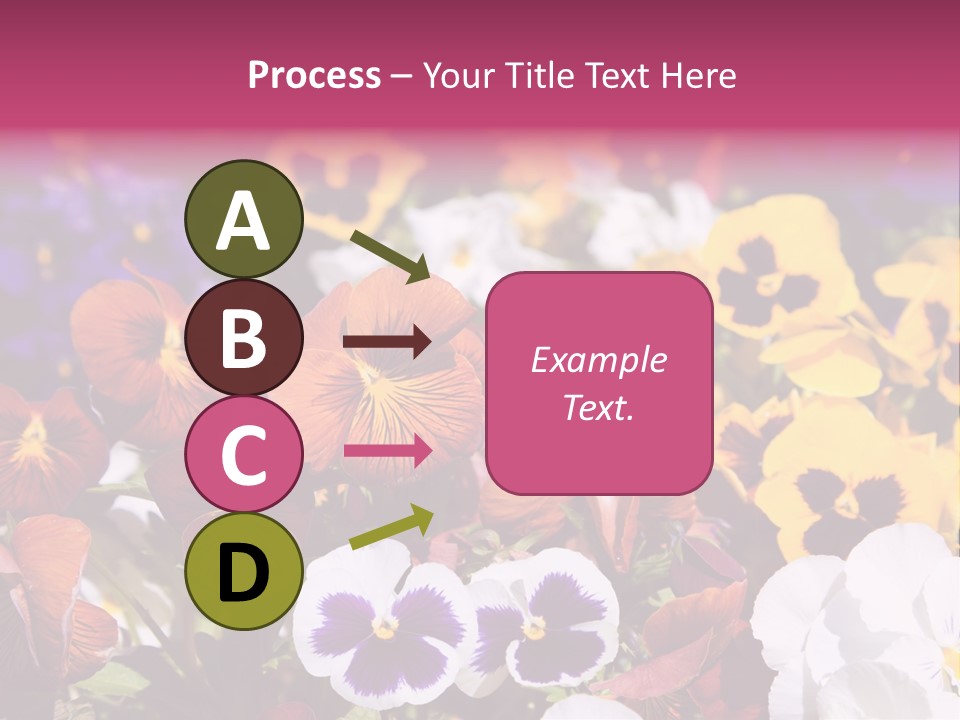 Plant Colored Gardening PowerPoint Template