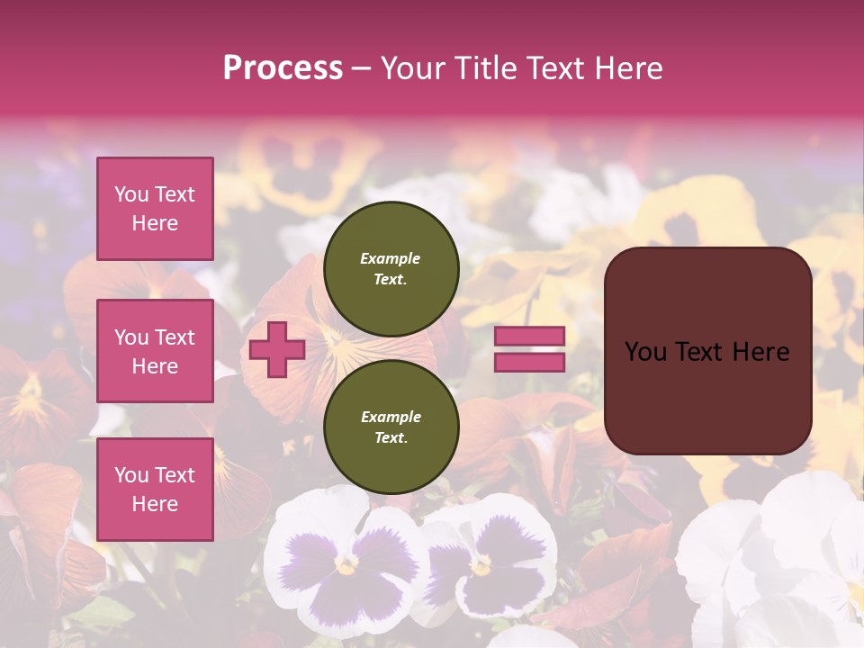 Plant Colored Gardening PowerPoint Template