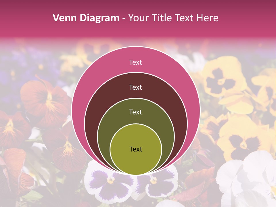 Plant Colored Gardening PowerPoint Template