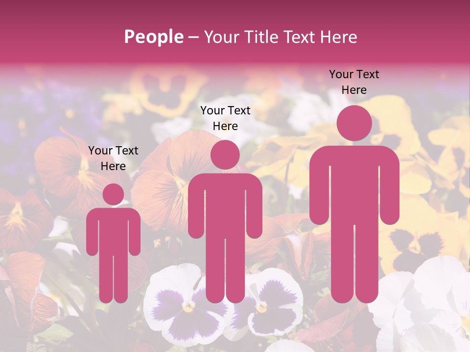 Plant Colored Gardening PowerPoint Template