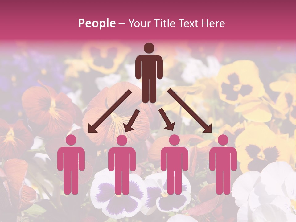 Plant Colored Gardening PowerPoint Template