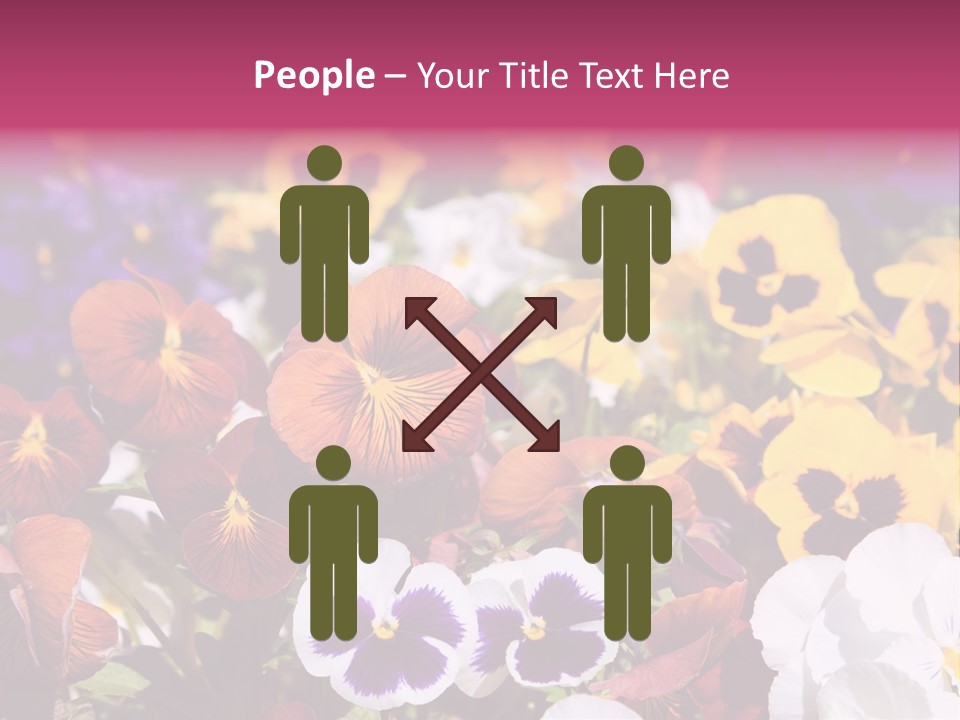 Plant Colored Gardening PowerPoint Template