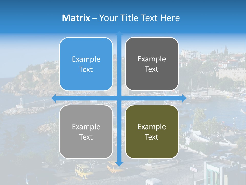 Tourist Traditional Marina PowerPoint Template