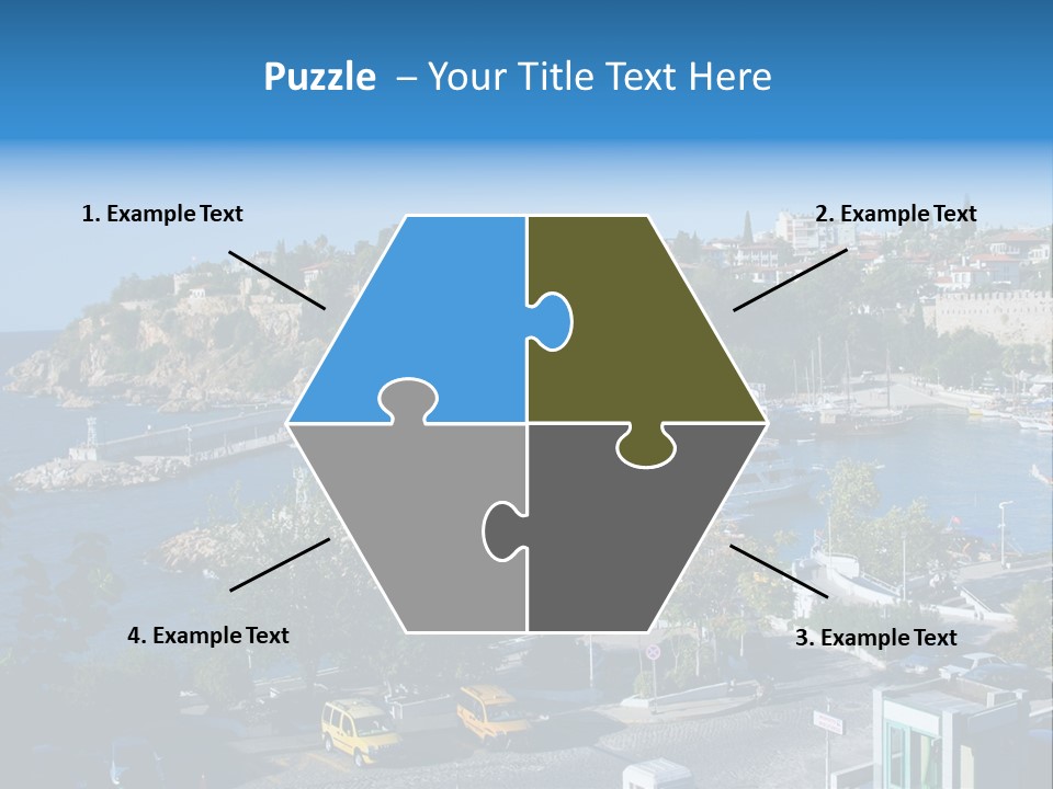 Tourist Traditional Marina PowerPoint Template