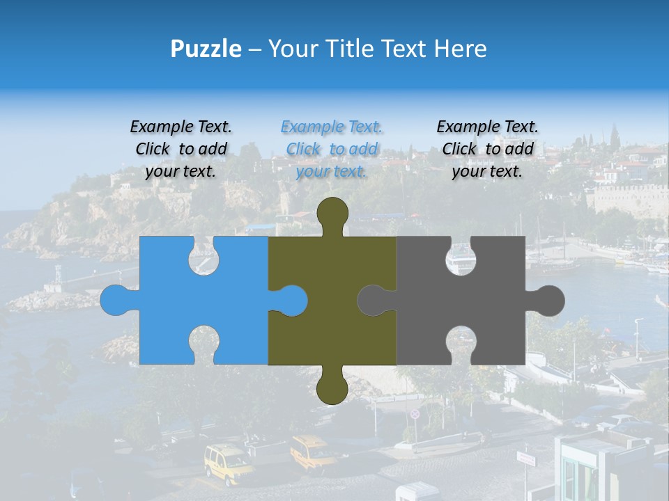 Tourist Traditional Marina PowerPoint Template