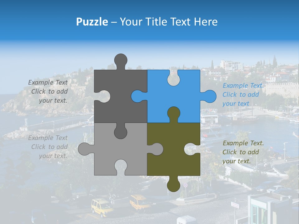 Tourist Traditional Marina PowerPoint Template