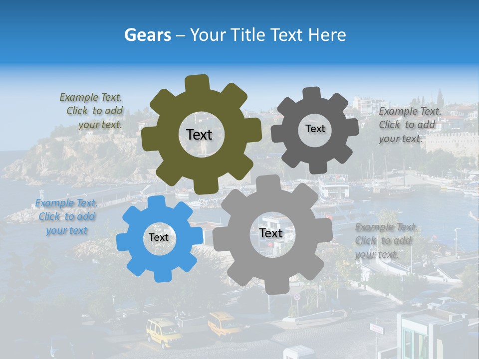 Tourist Traditional Marina PowerPoint Template