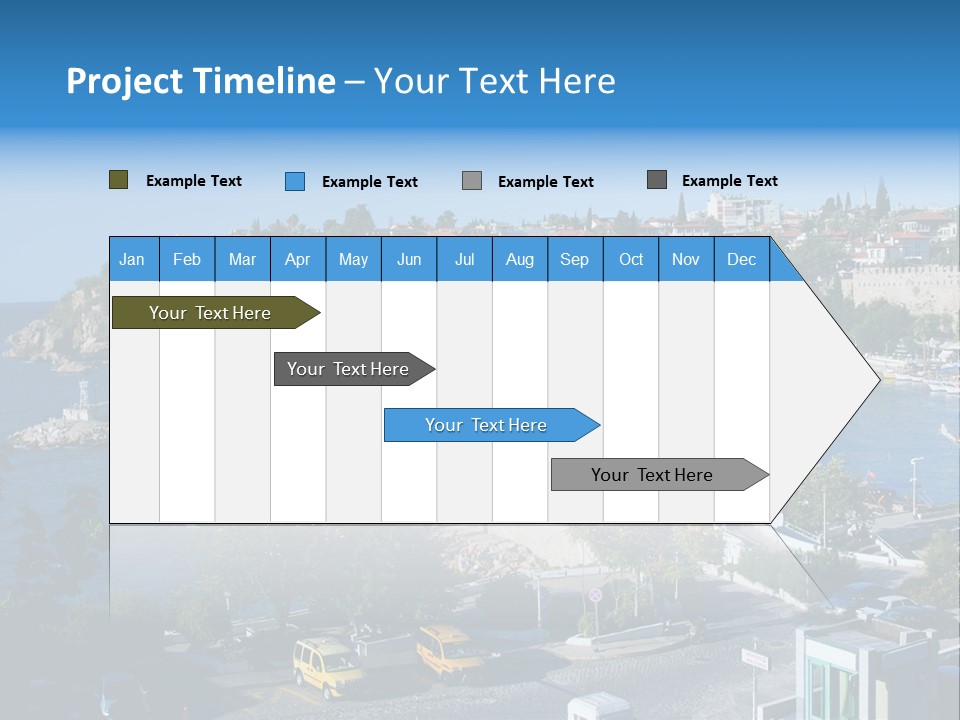 Tourist Traditional Marina PowerPoint Template