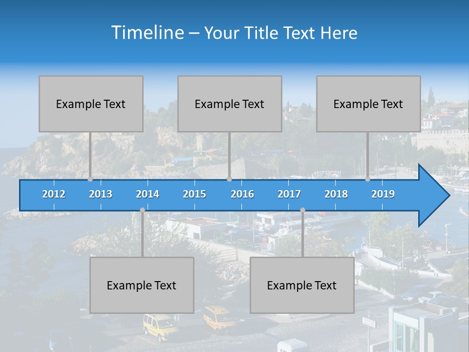 Tourist Traditional Marina PowerPoint Template