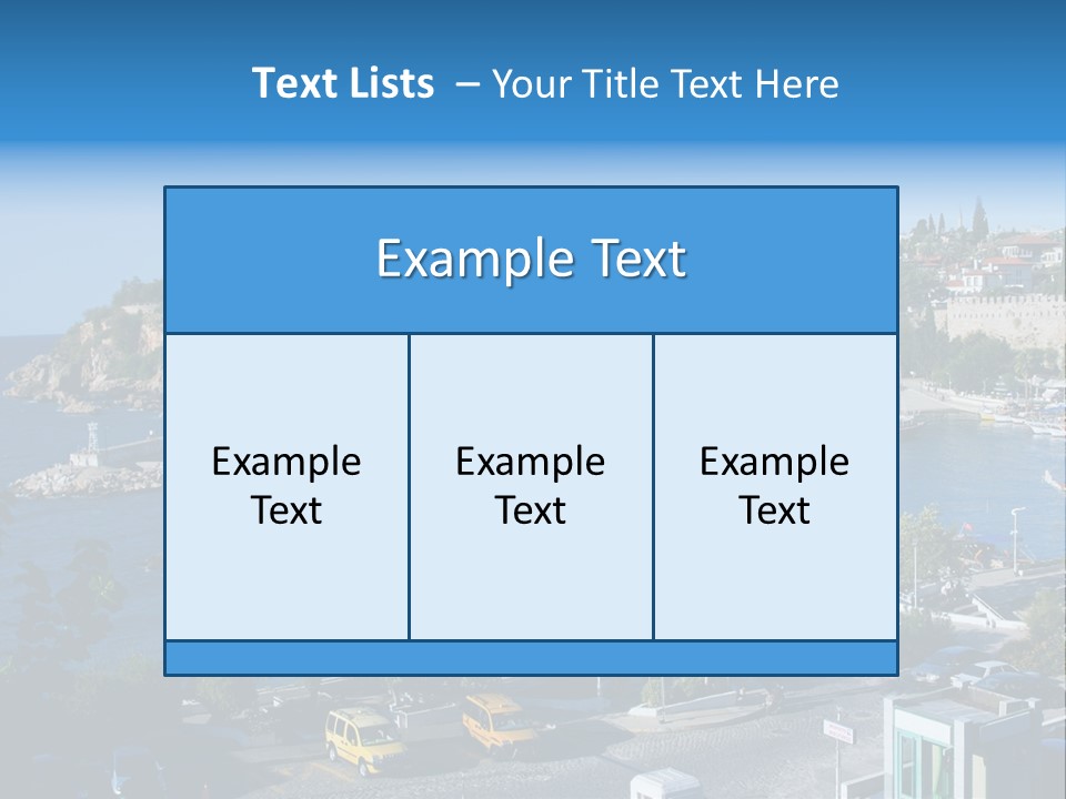 Tourist Traditional Marina PowerPoint Template